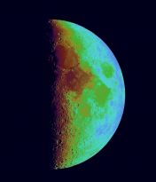 A Lua em cores falsas (Autor(a): Valmir Martins de Morais)